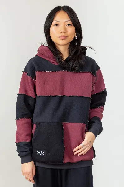 MAHLA MAHLA Damen vegan Polly Patchwork Hoodie