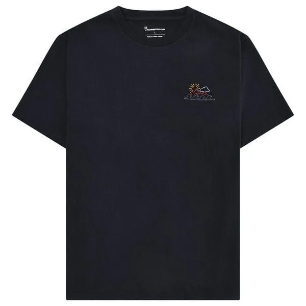 KnowledgeCotton Apparel KnowledgeCotton Apparel T-Shirt Chest Print