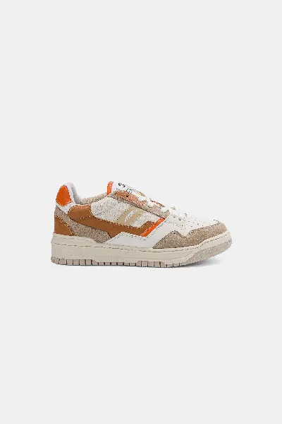 MoEa MoEa Herren vegan Sneakers Echo Brown & Orange