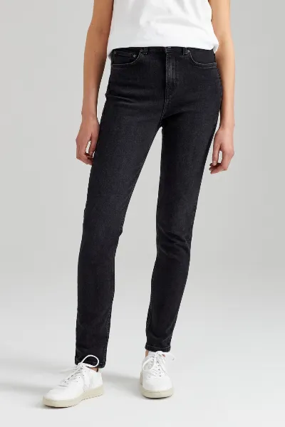 EUR79.90 ThokkThokk Damen vegan Skinny Jeans Schwarz