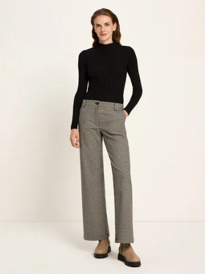 LANIUS LANIUS Hahnentritt Marlenehose (GOTS)