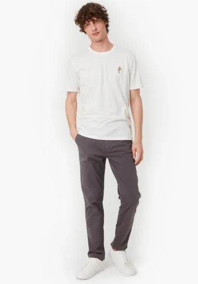 ORGANICATION ORGANICATION Slim-Fit Hose aus Bio-Baumwolle