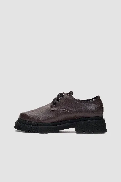 BOHEMA BOHEMA Damen vegan Chunky Derbs No.2 Schokolade