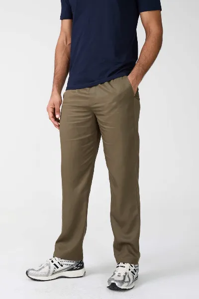 Yahmo Yahmo Herren vegan Hose Walter Olive