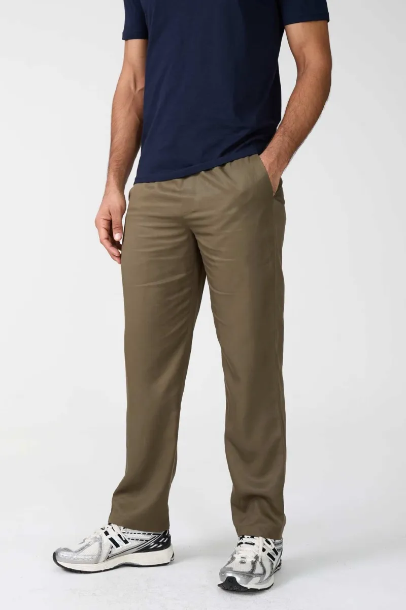Yahmo Yahmo Herren vegan Hose Walter Olive