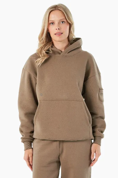 ORGANICATION ORGANICATION Herren vegan Hoodie Harvinn Gravel