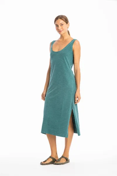 RAVENS VIEW IBIZA RAVENS VIEW IBIZA Damen vegan Kleid Demi Aqua Grün