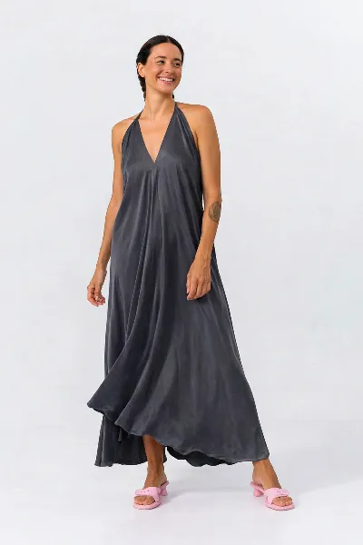 SUITE13LAB SUITE13LAB Damen vegan Kleid Mp Lang