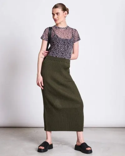 JAN N JUNE JAN N JUNE - Mesh T-Shirt Evie