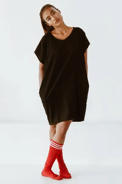 The Driftwood Tales The Driftwood Tales Damen vegan Kleid Oversize T-Shirt