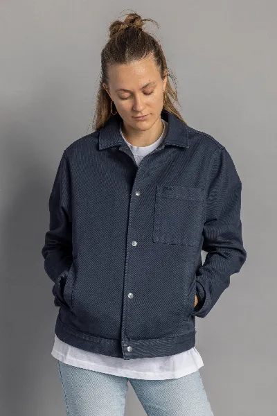 DIRTS DIRTS Herren vegan Denim Jacket Unisex Navy