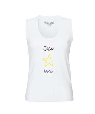 Human Family Human Family Trendiges Damen Top Lounge Star in white