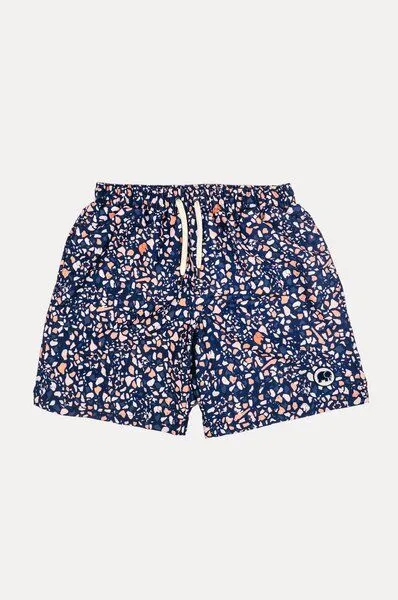 Trendsplant Trendsplant Terrazzo SEAQUAL®YARN Swim Trunks
