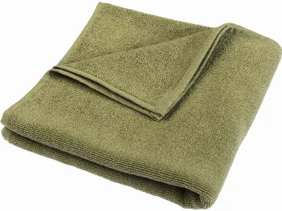 Living Crafts Living Crafts Bio-Handtuch ORLANDO 100 x 50 cm, khaki