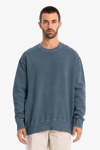 RAVENS VIEW IBIZA RAVENS VIEW IBIZA Herren vegan Sweatshirt Mistral Ocean Blue