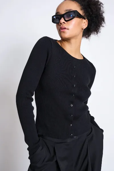 JAN 'N JUNE Cardigan Glimt