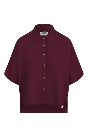KOMODO KOMODO Damen vegan Hemd Beere