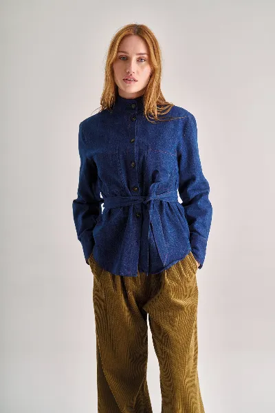 KOMODO KOMODO Damen vegan Hemd Denim Ford