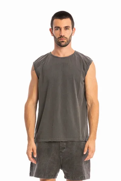 RAVENS VIEW IBIZA RAVENS VIEW IBIZA Herren vegan T-Shirt Bodhi Ns Anthrazit