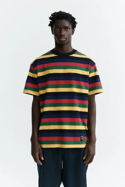 Thinking MU T-Shirt Aaron Stripes Rot