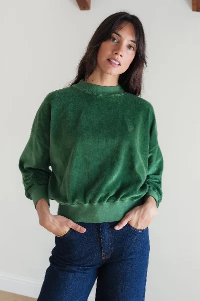 TWOTHIRDS TWOTHIRDS Damen vegan Sweatshirt Binz Pickle