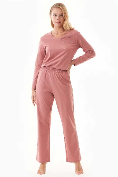 ORGANICATION ORGANICATION Damen vegan Pyjama Set Tieerra Tonrot