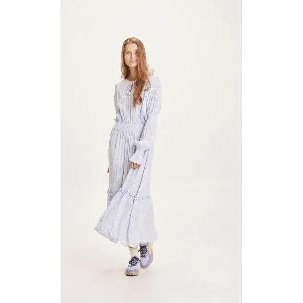 KnowledgeCotton Apparel KnowledgeCotton Apparel Maxikleid FLEUR aus Lenzing EcoVero