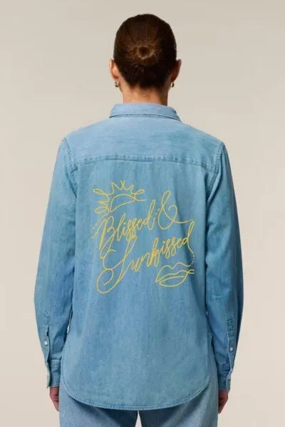 Zeachild Zeachild Blissed & Sunkissed Jeanshemd Bio