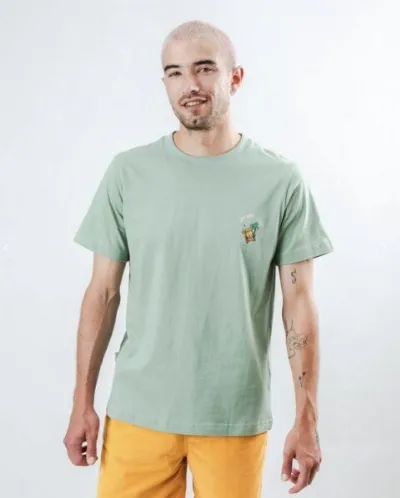 Brava Fabrics Brava Fabrics Jungle Juice T-shirt Light Green