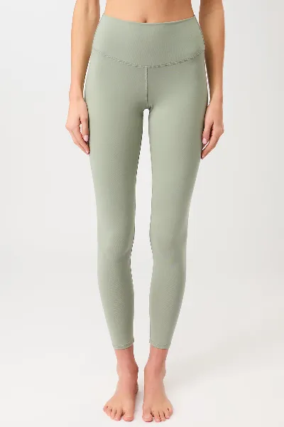 mandala MANDALA Damen vegan Leggings Best Loved Mineral Green