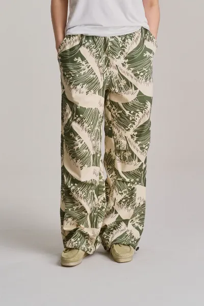 KOMODO KOMODO Damen vegan Hose Safari Wave Print