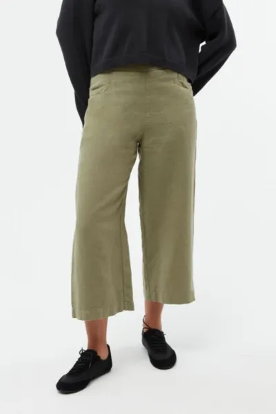 Givn Givn Damen vegan Culotte Fay Faded Olive