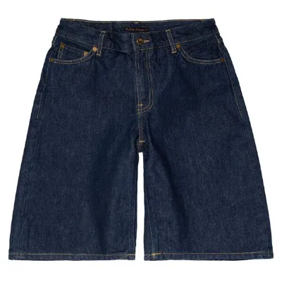Nudie Jeans Nudie Jeans Jeans-Shorts Meja Rinse Dark Blue