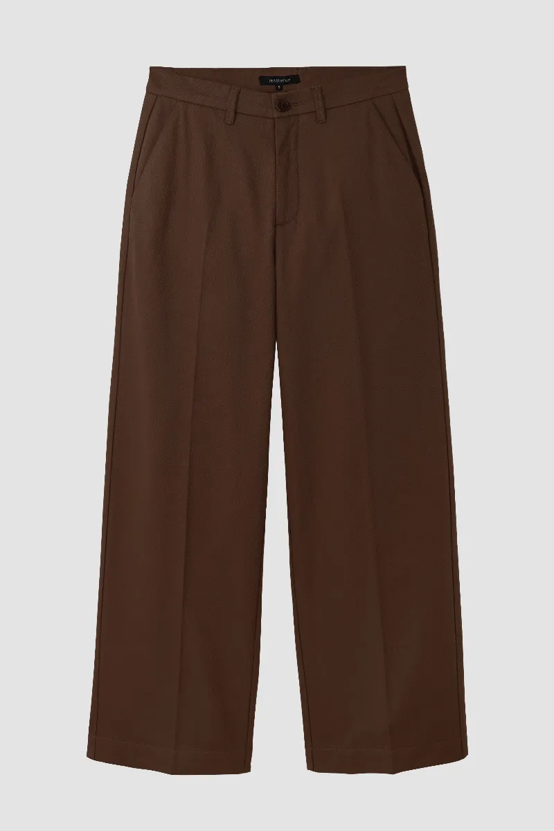 recolution Recolution Damen vegan Hose Ligularia Chocolate