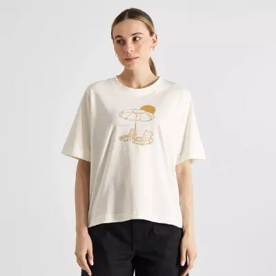 Dedicated DEDICATED T-Shirt Vadstena Sea La Vie - White