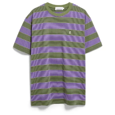 ARMEDANGELS ARMEDANGELS - Maarkos Multi Stripes - T-Shirt