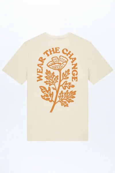 GREEN SHIRTS Be Kind Flower T-Shirt für Männer