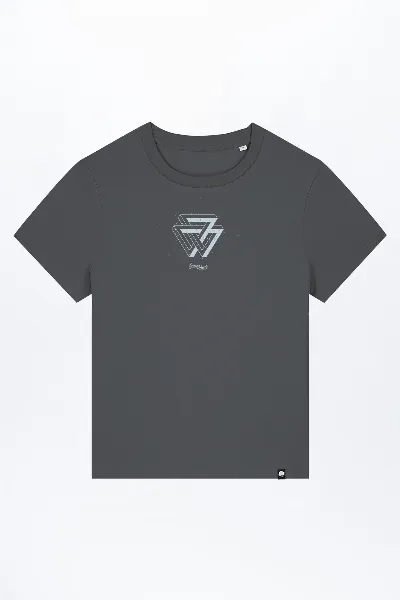 GREEN SHIRTS Melange Triangle T-Shirt für Frauen