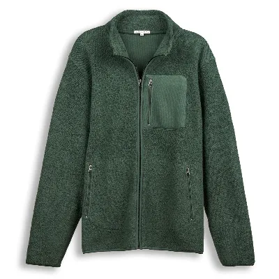 Living Crafts LIVING CRAFTS - Herren Fleece-Jacke - Grn