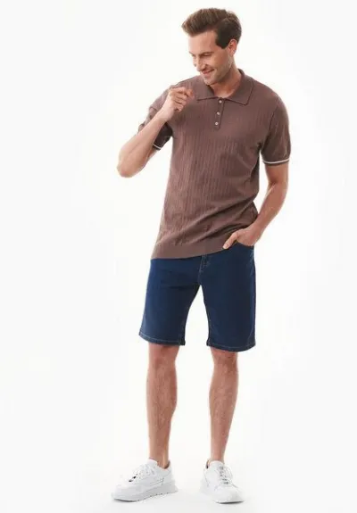 ORGANICATION ORGANICATION Denim Shorts aus Bio-Baumwolle