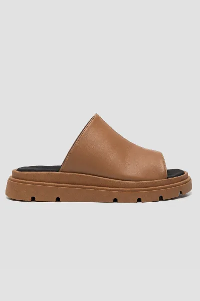 BOHEMA BOHEMA Damen vegan Pantoletten Kado Kamelbraun