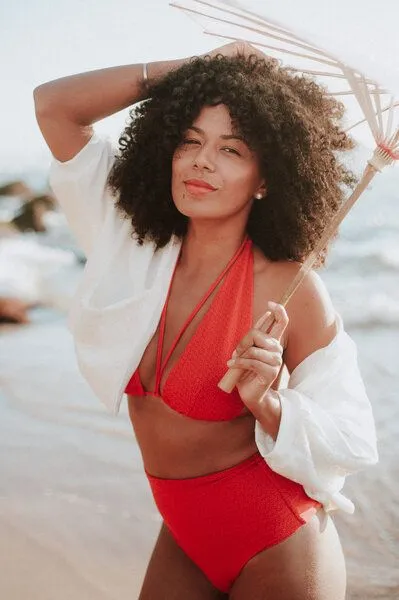 Anekdot Anekdot Bikini Top Versatile Geranium