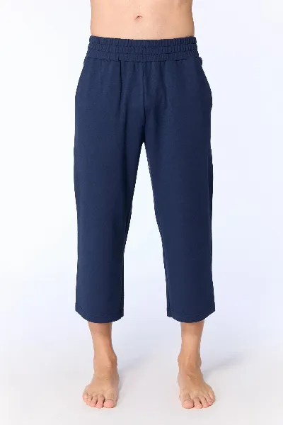 True North True North Herren vegan Hose Capri Navy