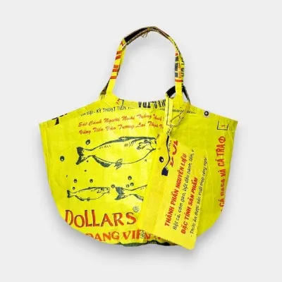 REFISHED fair fashion REFISHED fair fashion Tasche 'SOULMATE' - upcycelte Fischfuttersäcke