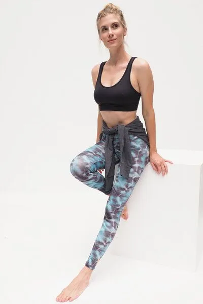 Kismet Yogastyle Kismet Yogastyle Ganga Leggings elements turquoise