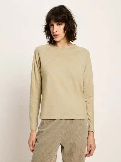 LANIUS LANIUS Langarm-Raglanshirt (GOTS) aus Bio-Baumwolle
