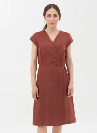 ORGANICATION ORGANICATION Kleid aus Leinen mit Bio-Baumwolle