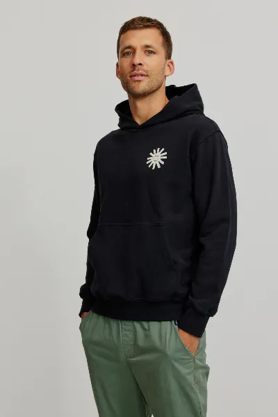 recolution Hoodie Olive Sun Smile