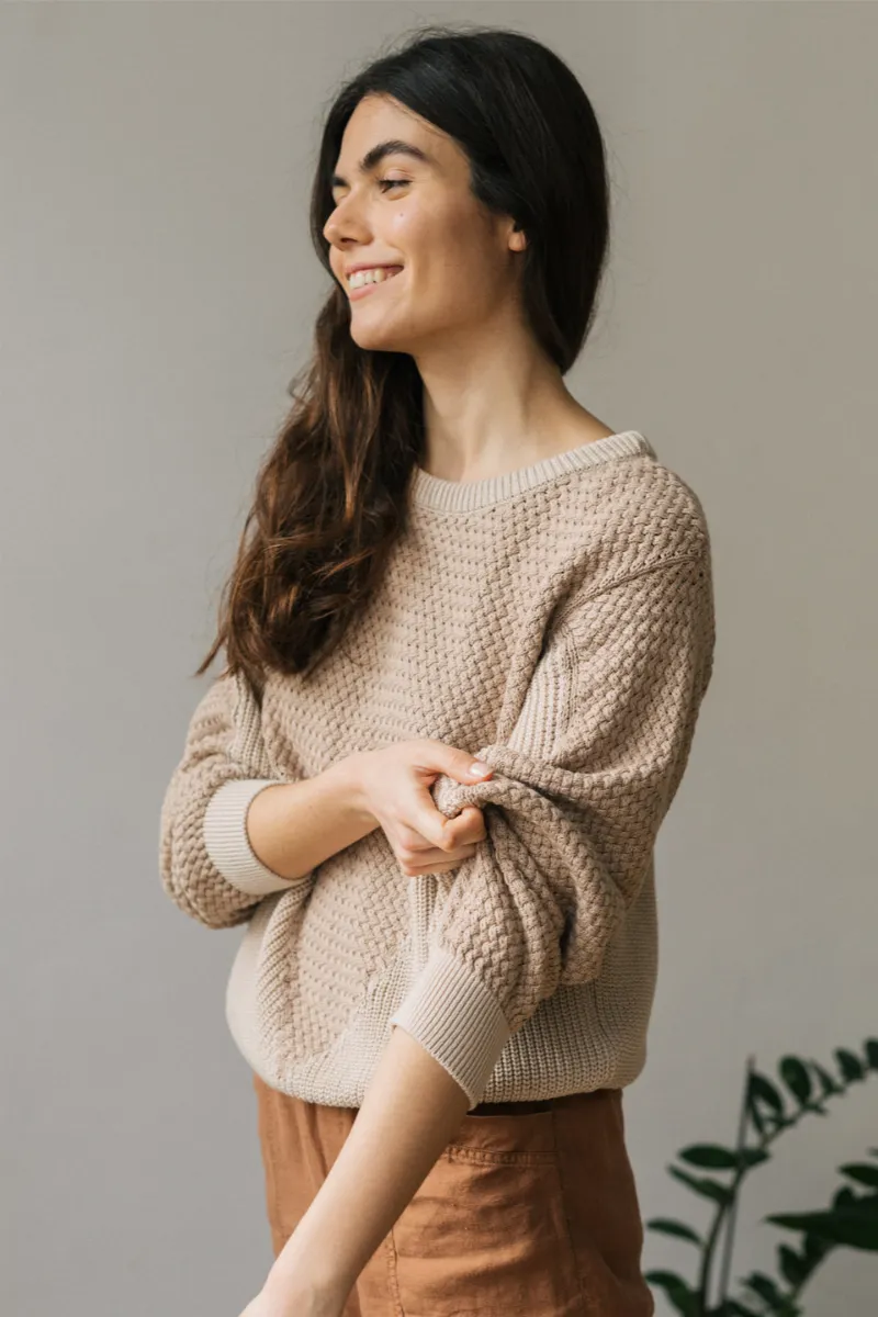 TWOTHIRDS TWOTHIRDS Damen vegan Pullover Marshall Shell