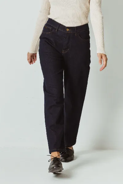 SKFK SKFK Damen vegan Hose Ania Blau